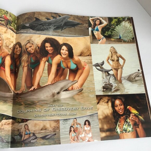 NEW Miami Dolphins Cheerleaders Discovery Cove 2008 2009 Sixteen Month Calendar - Picture 4 of 16